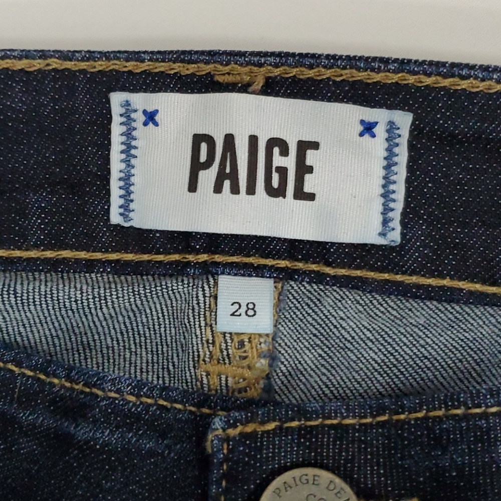 EUC PAIGE JAX RAW HEM BERMUDA (SZ 28) - Picture 6 of 9